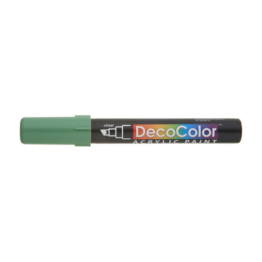 Jade Green Acrylic Paint Marker with Chisel Tip