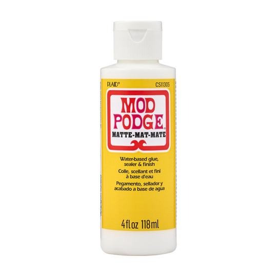 Matte Decoupage Glue, 4 oz