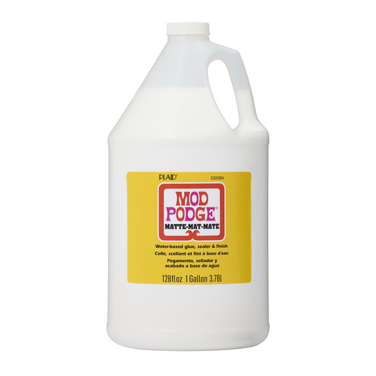 Matte Decoupage Glue, Gallon