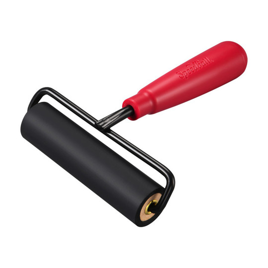 Deluxe Hard Rubber Brayer, 4 Inch