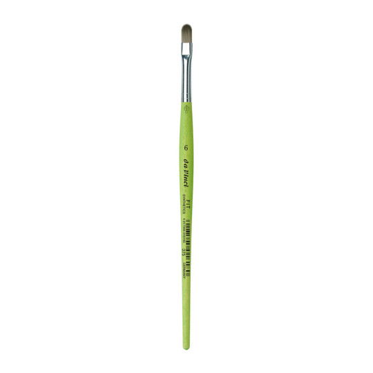 Student Filbert Paint Brush, Synthetic, Size 6