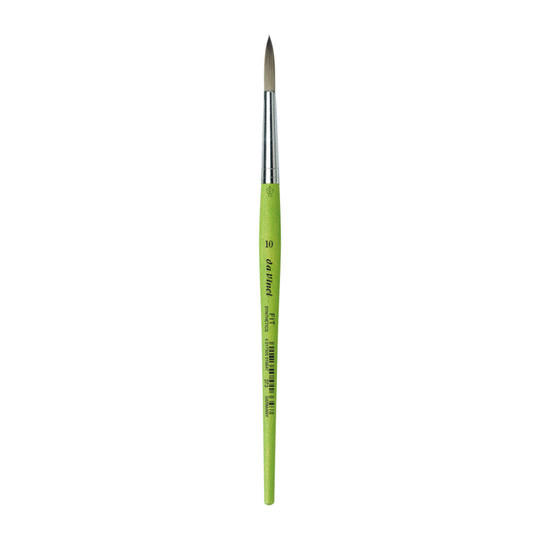 Size 10 Round Synthetic Student Paint Brush for Acrylic & Tempera