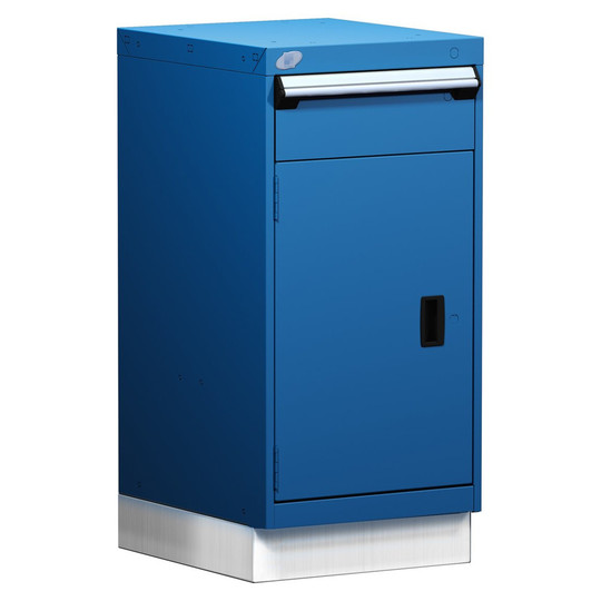 1-Drawer Modular Cabinet, 18"W x 21"D x 38"H - With Dividers