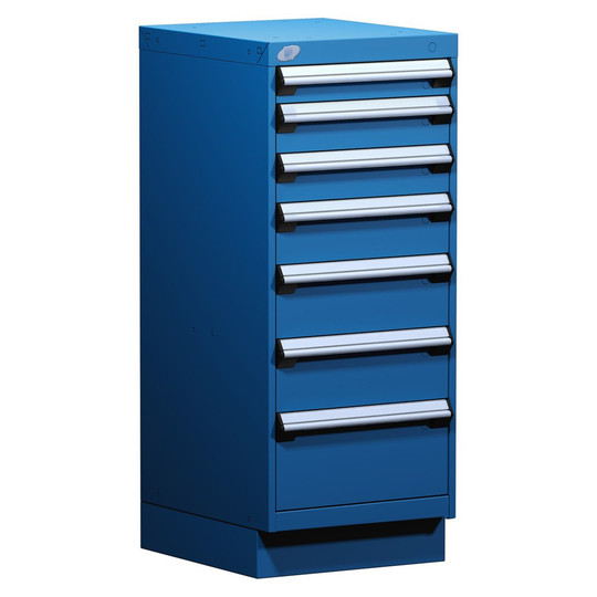 7-Drawer Modular Cabinet, 18"W x 21"D x 44"H - Without Dividers - L3ABD-4028C