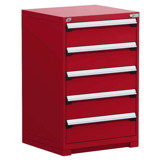 5-Drawer Heavy-Duty Modular Cabinet, 30"W x 27"D x 46"H - Without Dividers