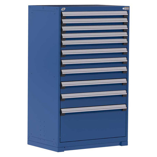 11-Drawer Heavy-Duty Modular Cabinet, 36"W x 24"D x 60"H - Without Dividers