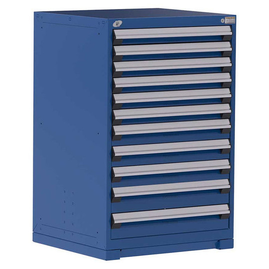 11-Drawer Heavy-Duty Modular Cabinet, 30"W x 27"D x 46"H - Without Dividers