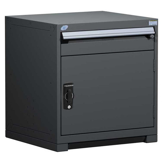 1-Drawer Heavy-Duty Modular Cabinet, 30"W x 21"D x 32"H - With Dividers