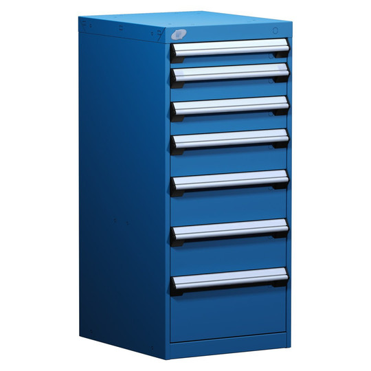 7-Drawer Modular Cabinet, 18"W x 21"D x 40"H - With Dividers