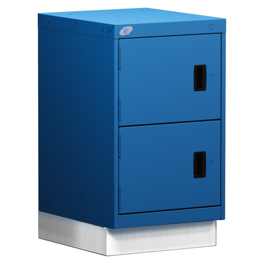 2-Door Compact Modular Drawer Cabinet 18'' W x 21''D - Compartments: Compartments Sold Separately