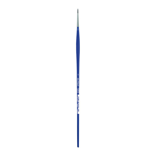 Size 1 Round Synthetic Brush for Acrylic and Oil Paint