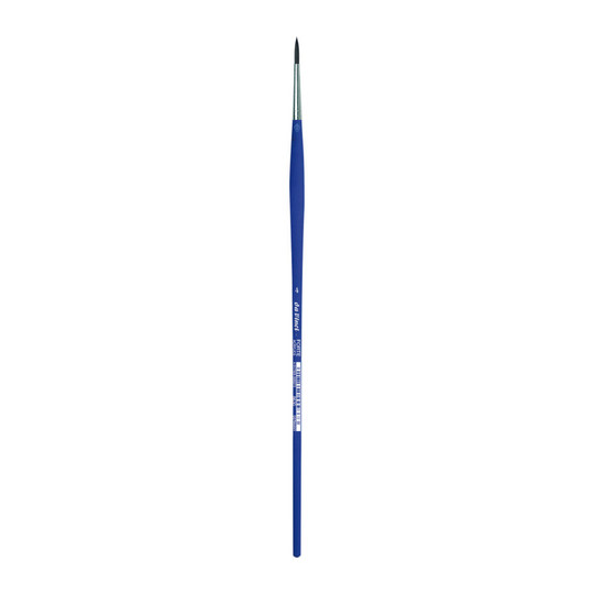 Size 4 Round Synthetic Student Paint Brush for Acrylic and Oil