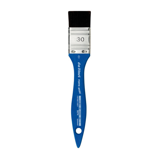 Synthetic Flat Mottler Brush, Size 30