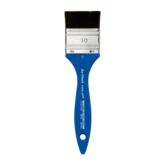 Synthetic Flat Mottler Brush for Acrylic Paint, Size 50