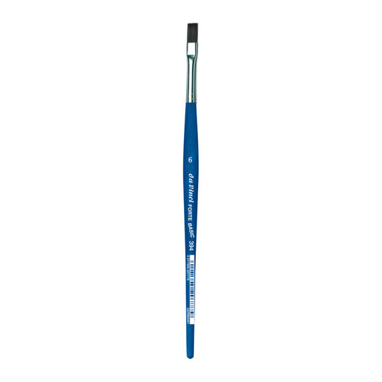 Student Synthetic Flat Acrylic Brush, Size 6
