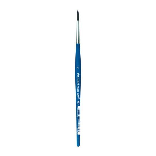 Student Synthetic Round Acrylic Brush, Size 4