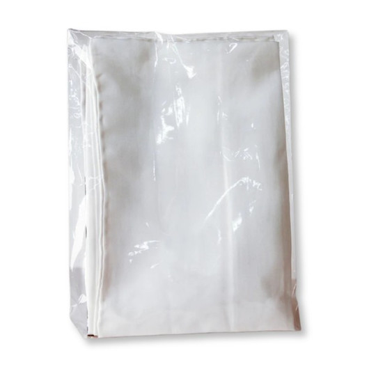 White Habotai Silk Scarf Blank, 14 x 72, 8 mm