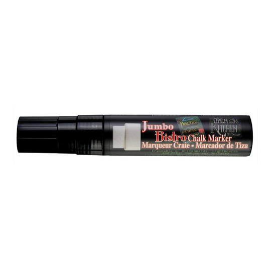 Jumbo Black Chalk Marker with 16 mm Tip
