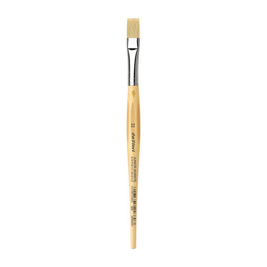 Synthetic Flat Tempera Student Brush, Size 12
