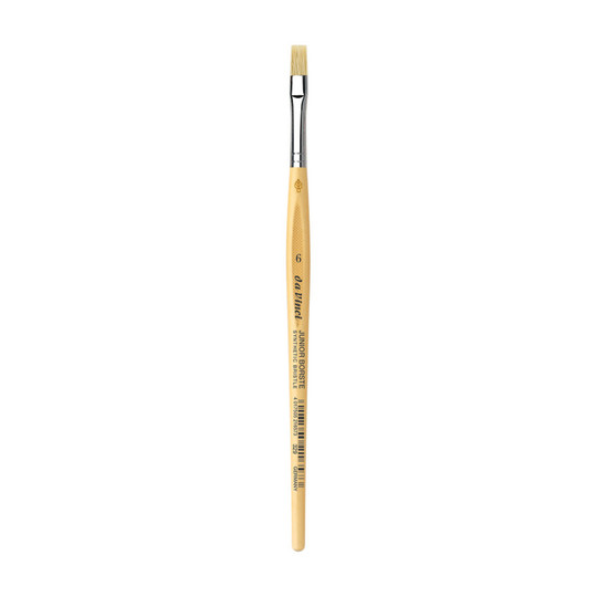 Synthetic Student Flat Tempera Brush, Size 6