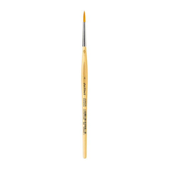 Junior Synthetic Round Tempera Brush, Size 4