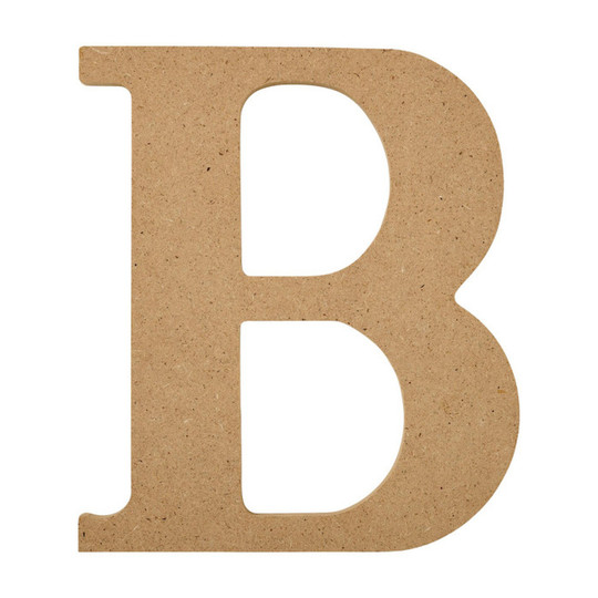 5-Inch MDF Letter B