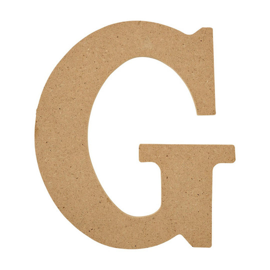 5-Inch MDF Letter G