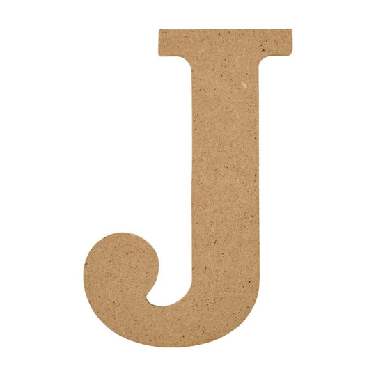 5 in. MDF Letter J