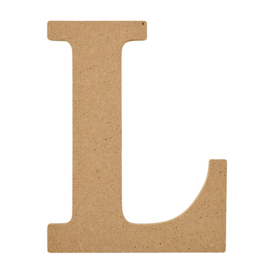 5-Inch MDF Letter L