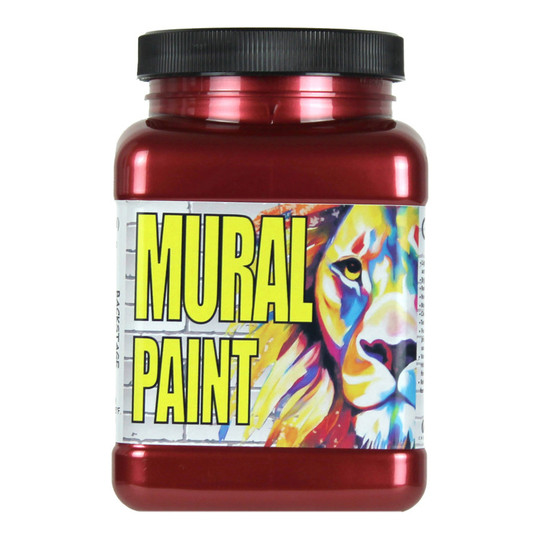 Rose Gold Metallic Acrylic Mural Paint, Pint