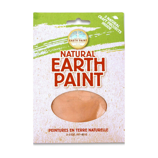Orange Natural Earth Paint Powder, 3 oz