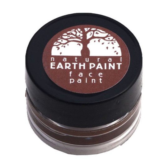 Brown Natural Face Paint, 0.4 oz Jar