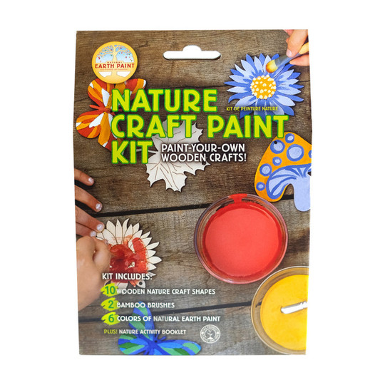 Nature Wooden Shapes Paint Kit