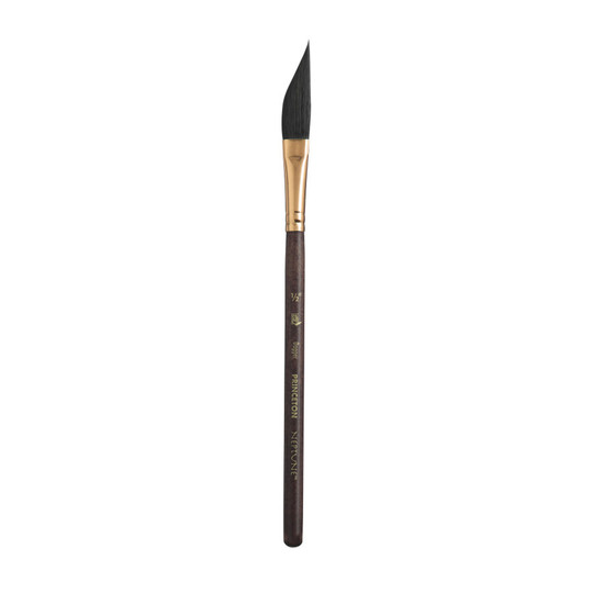 Short Handle Watercolor Dagger Paintbrush with Faux Squirrel Bristles, 1/2 in