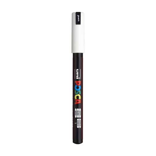 Extra Fine White Paint Marker, 0.7 mm Pin Tip