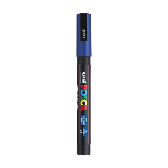 Blue Fine Bullet Tip Paint Marker