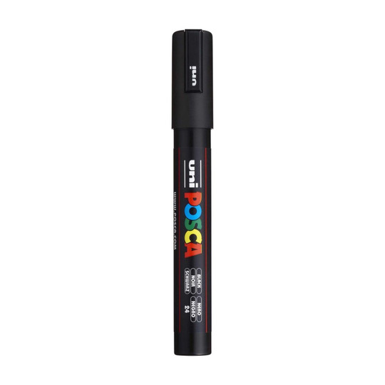 Black Medium Bullet Tip Paint Marker, 1.8-2.5 mm