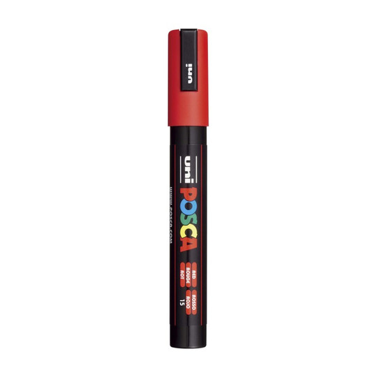 Red Medium Bullet Tip Paint Marker