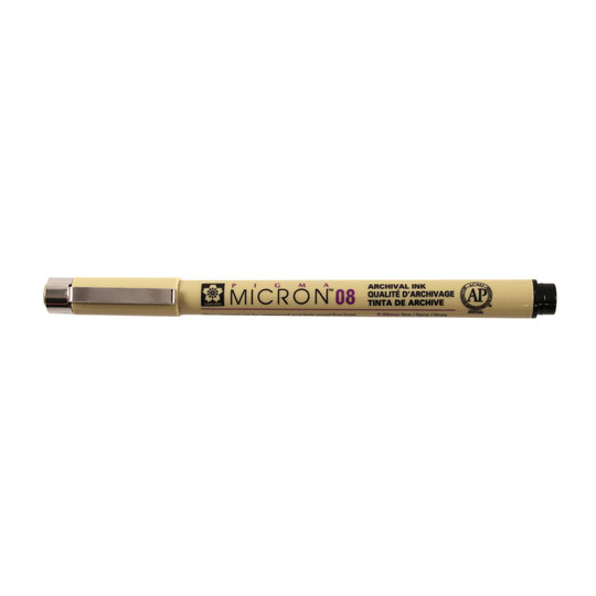 Black Pigma Micron 0.50 mm Fineliner Pen
