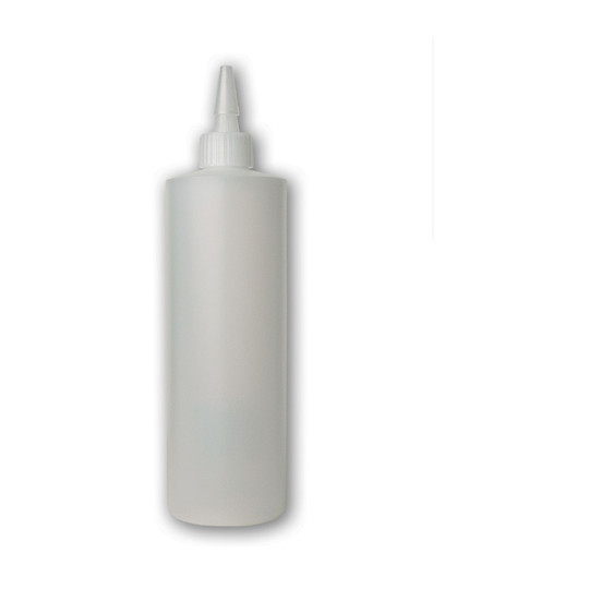 16 oz Translucent Plastic Squeeze Applicator Bottle
