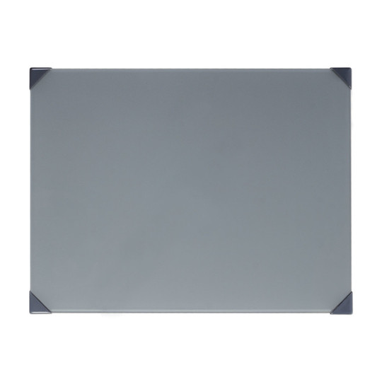Grey Tempered Glass Tabletop Artist Palette, 12 x 16 in.