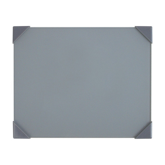 Grey Tempered Glass Tabletop Palette, 6.75 x 8.4 in.