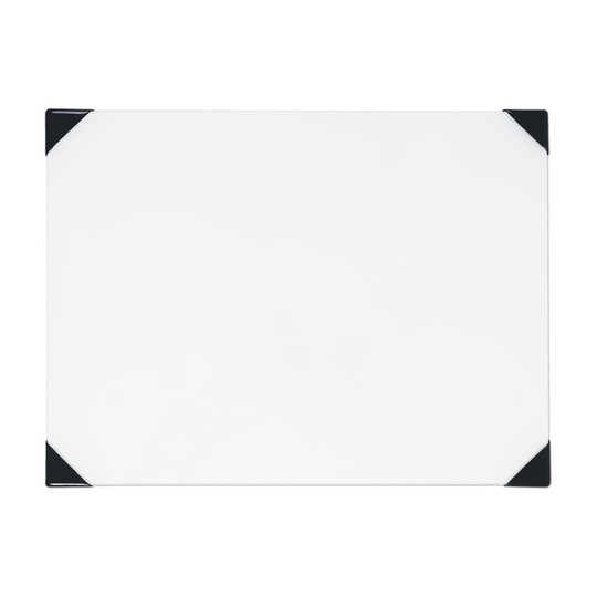 White Tempered Glass Tabletop Palette, 9 x 12 in.