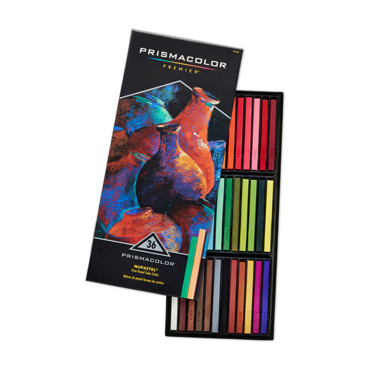 Firm Pastel Color Sticks, Assorted Colors, 36 Pack