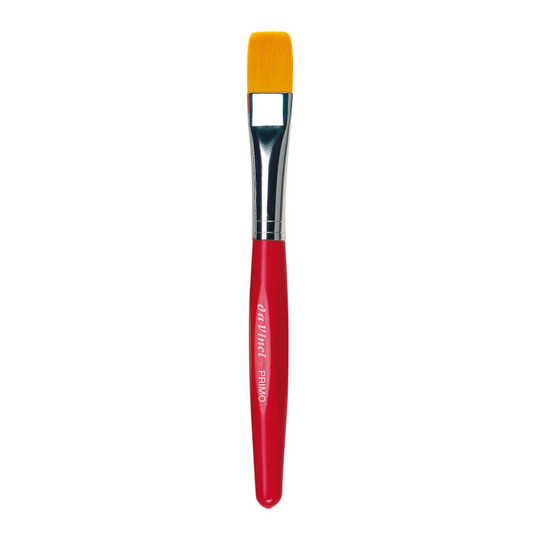 Preschool Flat Synthetic Tempera Paint Brush, Size 12