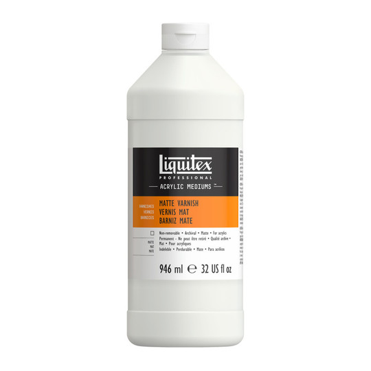 Clear Acrylic Matte Varnish, 32 oz