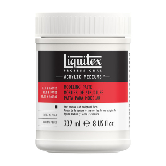 Professional Acrylic Modeling Paste, 8 oz