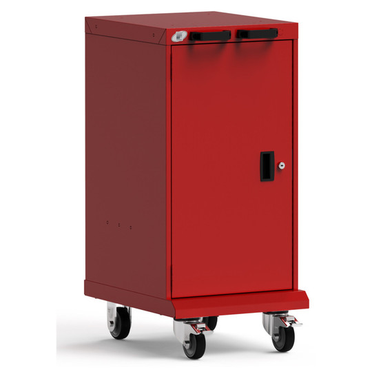 Single Door Compact Mobile Cabinet 18'' W