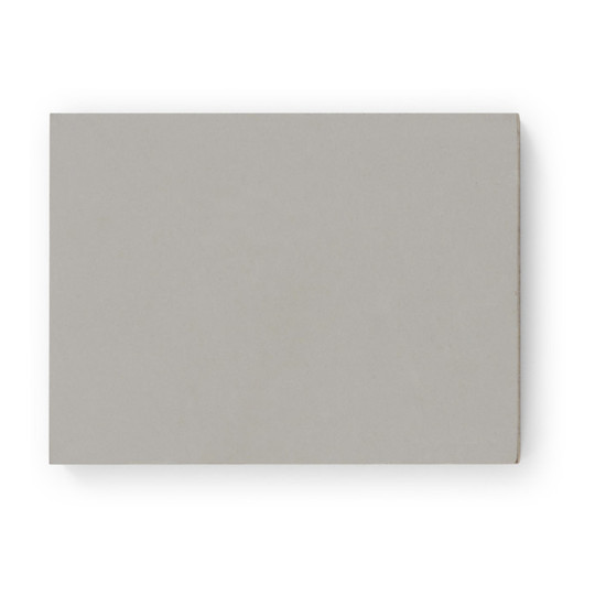 Unmounted Linoleum Block, 5 x 7 in., Gray