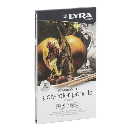 Professional Colored Pencil Set, Assorted Colors, 12 Count